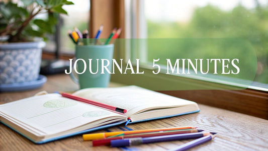 Le journal 5 minutes : le guide pour accompagner votre enfant vers l'épanouissement