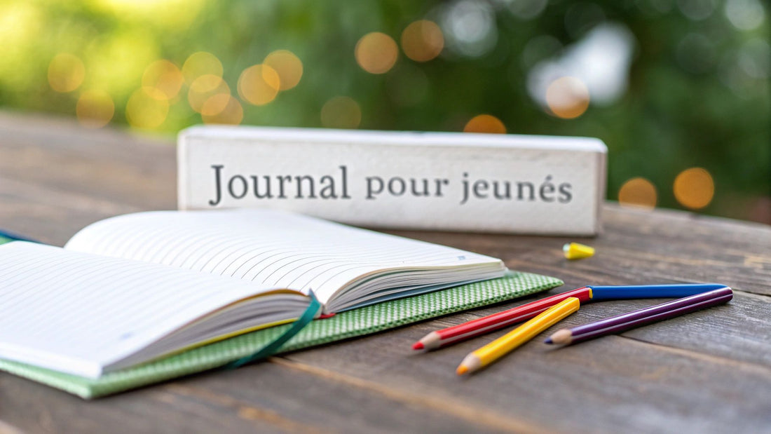 Journal pour les jeunes : le guide pour accompagner votre enfant (6-12 ans)