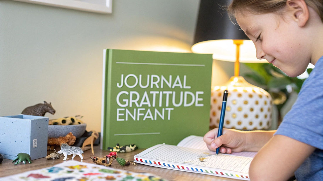 Le journal de gratitude pour un enfant épanoui | Guide pour parents