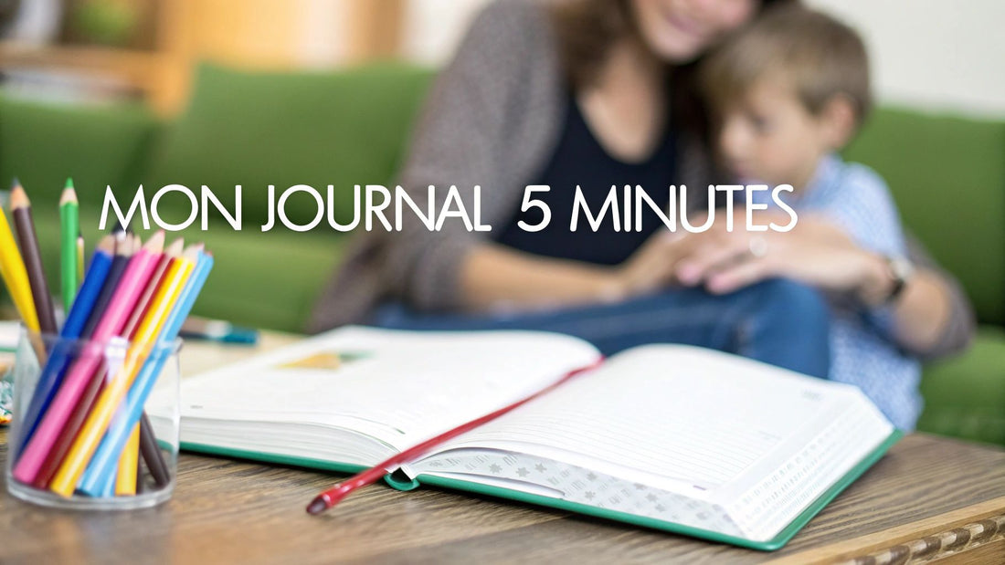 Mon journal 5 minutes : le rituel complice pour un enfant épanoui