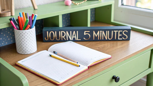 Le five minutes journal : un rituel pour cultiver le bonheur de votre enfant
