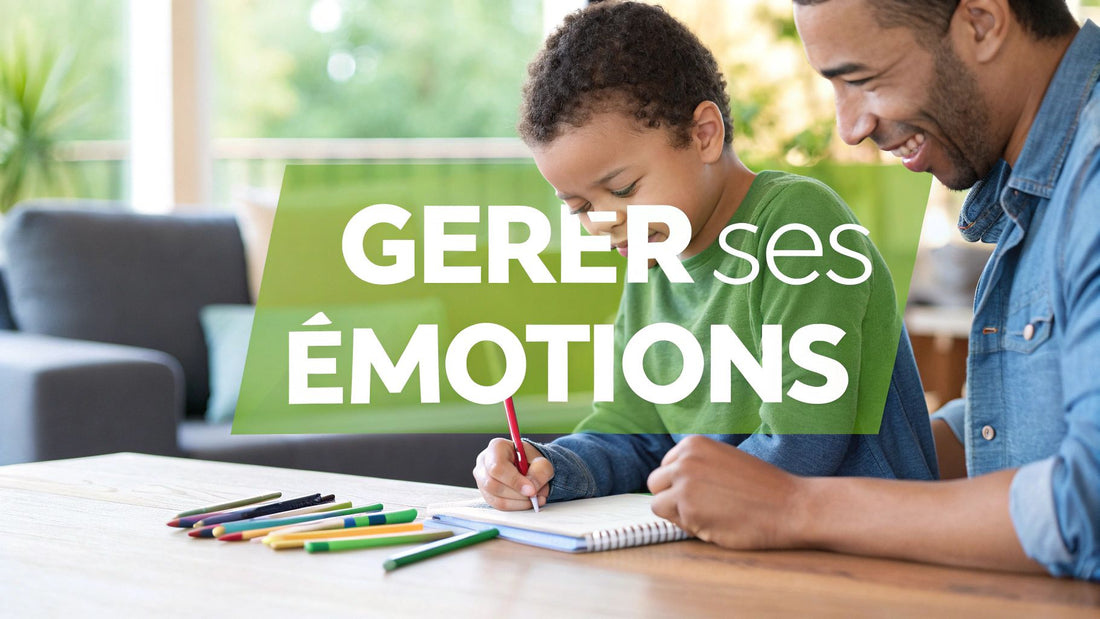 Apprendre à gérer ses émotions : le guide pour accompagner votre enfant de 6 à 12 ans