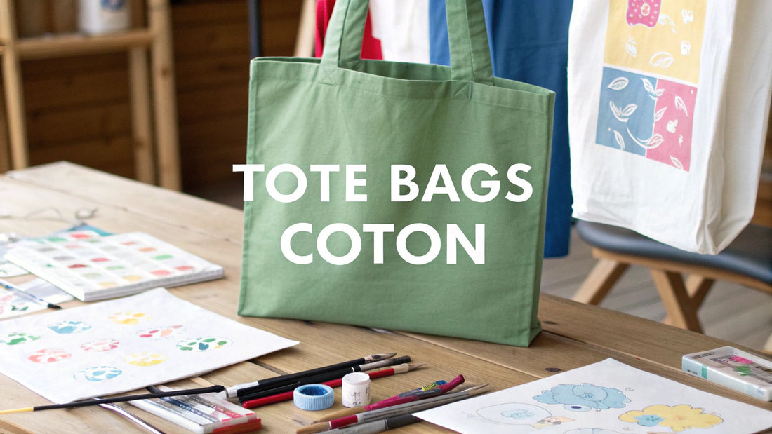 Tote bags cotton : guide créatif et écoresponsable pour les enfants