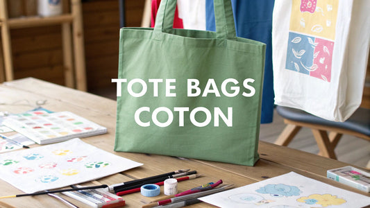 Tote bags cotton : guide créatif et écoresponsable pour les enfants