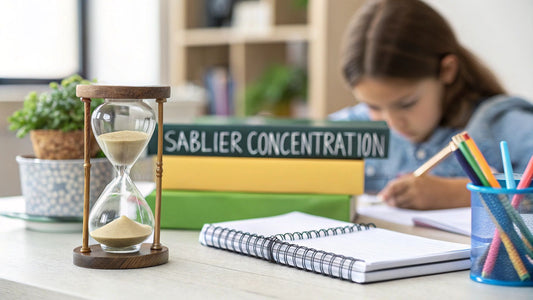 Le sablier : un outil magique pour aider votre enfant à grandir sereinement