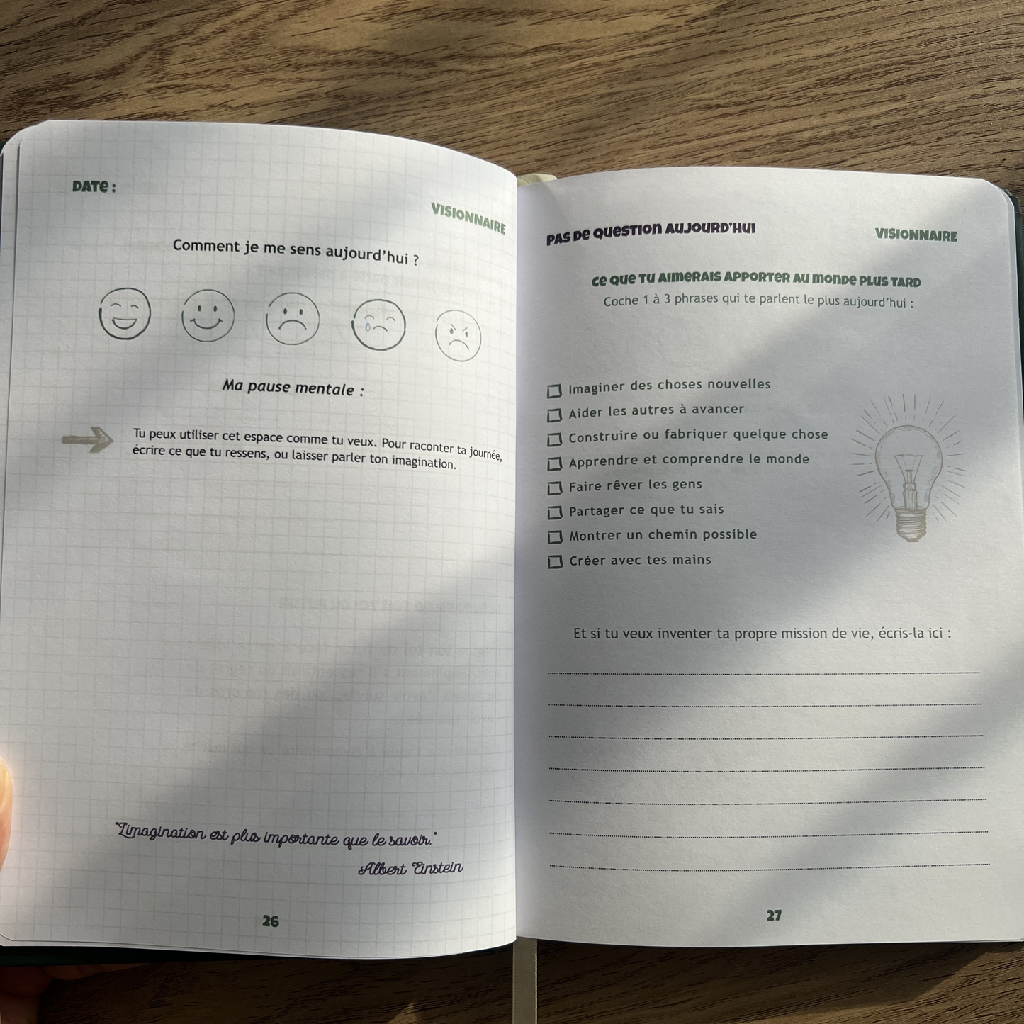 Mon carnet de rêves — Édition Adolescents